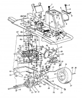 Ersatzteile Columbia Rasentraktoren 8/760 HA Typ: 131-510C  (1991) Fahrantrieb, Räder