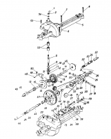 Ersatzteile Super Rasentraktoren Super 12-96 N Typ: 131-659F  (1991) Getriebe