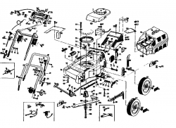 Ersatzteile Gutbrod Motormäher HB 40 BS Typ: 02896.04  (1991) Grundgerät