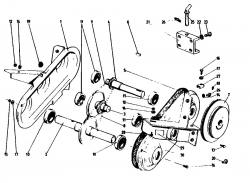 Ersatzteile Gutbrod Motorhacken MB 60-30 Typ: 07514.01  (1991) Kettenkasten