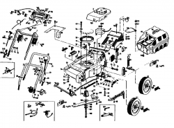 Ersatzteile Gutbrod Motormäher HB 40 LBS Typ: 02896.05  (1991) Grundgerät