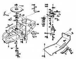 Ersatzteile Gutbrod Balkenmäher BM 710 Typ: 07515.03  (1991) Mähantrieb