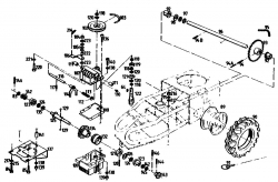 Ersatzteile Gutbrod Balkenmäher BM 710 Typ: 07515.03  (1991) Getriebe, Räder