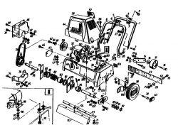 Ersatzteile Golf Elektrovertikutierer 135 VE Typ: 02645.08  (1991) Grundgerät