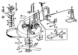 Ersatzteile Gutbrod Rasentraktoren Sprint 1000 E Typ: 02840.04  (1991) Mähwerk 66cm