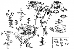 Ersatzteile Gutbrod Motormäher mit Antrieb MH 454 RE Typ: 04006.05  (1991) Grundgerät