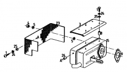 Ersatzteile Gutbrod Balkenmäher BM 100-2/G Typ: 07507.01  (1991) Auspuff