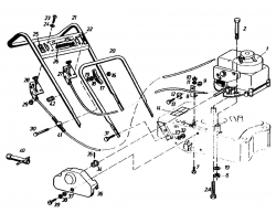 Ersatzteile Gutbrod Schneeräumer SR 800 E Typ: 02888.05  (1991) Holm