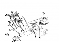 Ersatzteile Gutbrod Schneeräumer SR 800 Typ: 02888.05  (1991) Holm