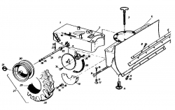 Ersatzteile Gutbrod Schneeräumer SR 800 E Typ: 02888.05  (1991) Grundgerät