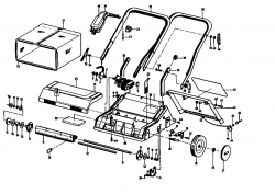 Ersatzteile Golf Elektrovertikutierer 128 VE Typ: 02805.01  (1992) Grundgerät