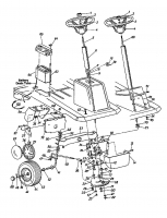 Ersatzteile Raiffeisen Rasentraktoren 8/76 HA Typ: 132-510C628  (1992) Vorderachse