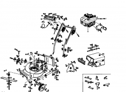 Ersatzteile Gutbrod Motormäher MH 534 Typ: 04005.02  (1992) Grundgerät