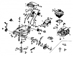 Ersatzteile Gutbrod Motormäher HB 47-4 TBS Typ: 02848.03  (1992) Grundgerät