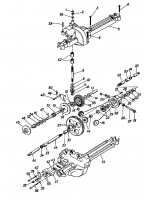 Ersatzteile Mastercut Rasentraktoren 12/91 Typ: 132-450E657  (1992) Getriebe 618-0024