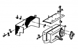 Ersatzteile Gutbrod Balkenmäher BM 100-2/G Typ: 07507.01  (1992) Auspuff