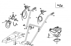 Ersatzteile Gutbrod Balkenmäher BM 700 Typ: 07510.04  (1993) Holm