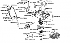 Ersatzteile Golf Elektromäher Junior Typ: 02810.02  (1993) Grundgerät