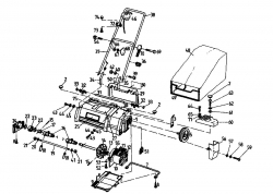 Ersatzteile Golf Elektrovertikutierer 133 VE Typ: 02826.01  (1993) Grundgerät
