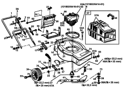 Ersatzteile Gutbrod Motormäher Eco B Typ: 02894.06 (1993) Grundgerät
