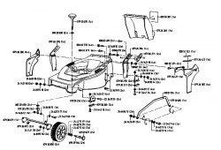 Ersatzteile Gutbrod Motormäher mit Antrieb HB 48 RL Typ: 02815.01  (1994) Grundgerät