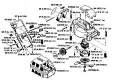 Ersatzteile Gutbrod Elektromäher HE 40 Typ: 02806.09 (1993) Grundgerät
