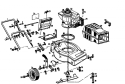 Ersatzteile Gutbrod Motormäher Eco BT Typ: 02893.09  (1993) Grundgerät