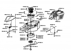 Ersatzteile Gutbrod Elektromäher HE 48 L Typ: 02817.01  (1993) Grundgerät