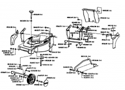 Ersatzteile Gutbrod Elektromäher HE 48 L Typ: 02817.01  (1993) Grundgerät