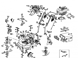 Ersatzteile Gutbrod Motormäher mit Antrieb MH 454 RE Typ: 04006.05  (1993) Grundgerät