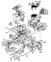 Ersatzteile Columbia Rasentraktoren RD 11/660 Typ: 133C524A626 (1993) Vorderachse