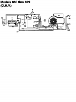 Ersatzteile MTD Rasentraktor 11/30 Typ: 133C679C600  (1993) Schaltplan für O.H.V. 