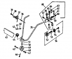 Ersatzteile Gutbrod Motorhacken MK 65-30 Typ: 07520.01  (1994) Holm