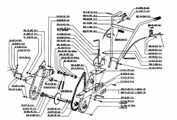 Ersatzteile Gutbrod Motorhacken MB 62-35 Typ: 07518.01  (1994) Grundgerät