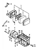 Ersatzteile Gutbrod Balkenmäher BM 107 Typ: 07517.03  (1994) Motorzubehör