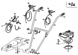 Ersatzteile Gutbrod Balkenmäher BM 700 Typ: 07510.04  (1994) Holm