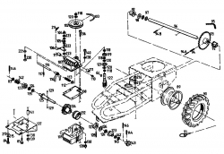 Ersatzteile Gutbrod Balkenmäher BM 710 Typ: 07515.03  (1994) Getriebe, Räder