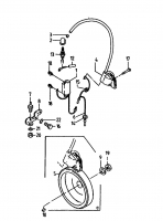 Ersatzteile Gutbrod Motorhacken MB 62-52 KA Typ: 07518.03  (1994) Schwungrad, Zündanlage