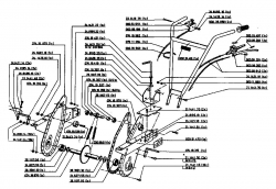 Ersatzteile Gutbrod Motorhacken MB 62-52 Typ: 07518.02  (1994) Grundgerät