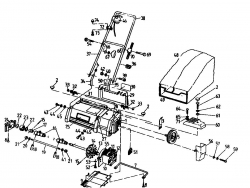 Ersatzteile MTD Elektro Vertikutierer Deluxe 28 E Typ: 180-0113  (1990) Grundgerät 