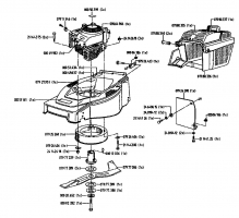 Ersatzteile Gutbrod Motormäher HB 48 Typ: 02814.03  (1994) Grundgerät