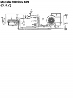 Ersatzteile Raiffeisen Rasentraktoren 114 N Typ: 134S671G628  (1994) Schaltplan für O.H.V.