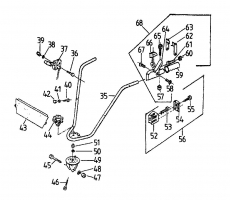 Ersatzteile Gutbrod Motorhacken MK 65-30 Typ: 07520.01  (1995) Holm