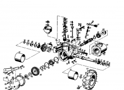 Ersatzteile Gutbrod Balkenmäher BM 100-2/G Typ: 07508.06  (1995) Getriebe, Räder