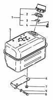 Ersatzteile Gutbrod Balkenmäher BM 107 Typ: 07517.05  (1995) Tank