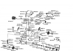 Ersatzteile Gutbrod Elektrovertikutierer VE 38 Typ: 07519.01  (1995) Grundgerät