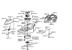 Ersatzteile Gutbrod Elektromäher HE 42 L Typ: 04030.02  (1995) Grundgerät
