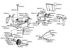 Ersatzteile Gutbrod Motormäher HB 48 L Typ: 02814.06  (1995) Grundgerät