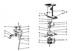 Ersatzteile Golf Häcksler 1110 KEB Typ: 02864.08  (1995) Grundgerät