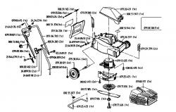 Ersatzteile Esa Elektromäher 900 Typ: 04039.02  (1995) Grundgerät